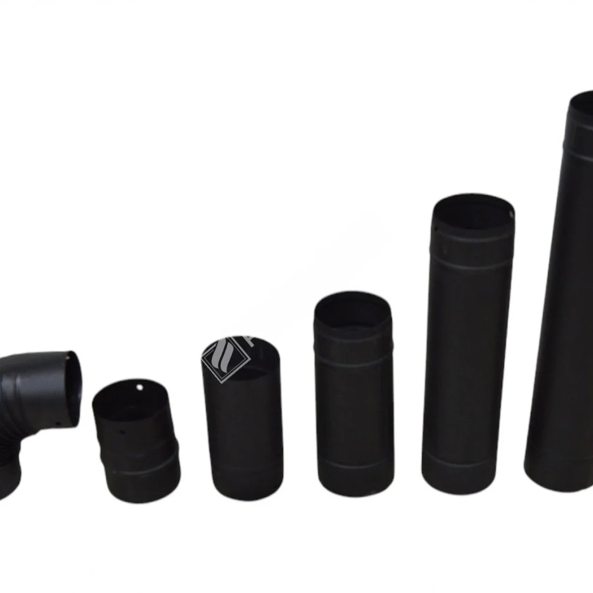 SOBA BORU SETİ 130MM ANTRASİT