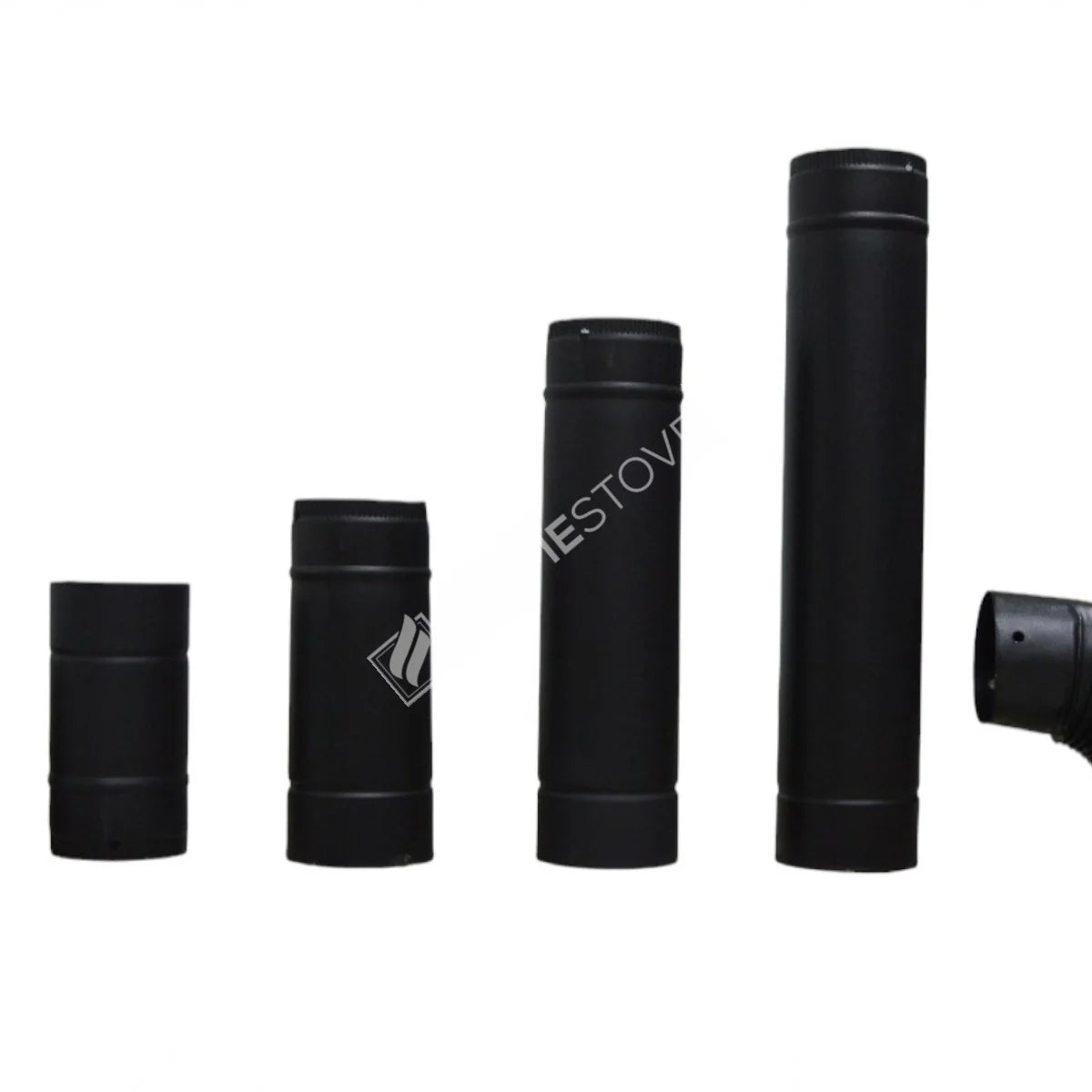 SOBA BORU SETİ 130MM ANTRASİT